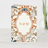 Sinaasappel Bloemen Alles in een Anand Karaj Sikh (Achterkant)