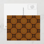 Sinaasappel Bloemen Briefkaart (Voorkant / Achterkant)