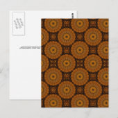 Sinaasappel Bloemen Briefkaart (Voorkant / Achterkant)