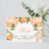 Sinaasappel Bloemontwerp - RSVP (Staand voorkant)