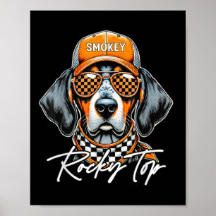 Sinaasappel Blooded Tennessee Hondenliefhebber Ro Poster