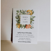 Sinaasappel - Botanische citrusvruchten - Lijst br Kaart