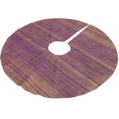  Sinaasappel Bourgogne strepenpatroon Kerstboom Rok (Gekanteld)