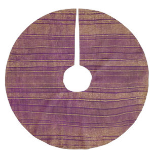 Sinaasappel Bourgogne strepenpatroon Kerstboom Rok