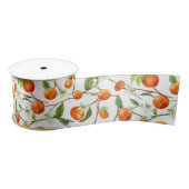 Sinaasappel bruiloft Satin Ribbon Satijnen Lint (Spoel)