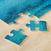 Sinaasappel Calla lelie bloem waterverf kunst Legpuzzel (Zijkant)