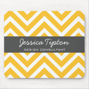 Sinaasappel Chevron Mousepad TBM Muismat