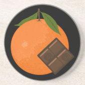 Sinaasappel Chocolade Onderzetter (Voorkant)