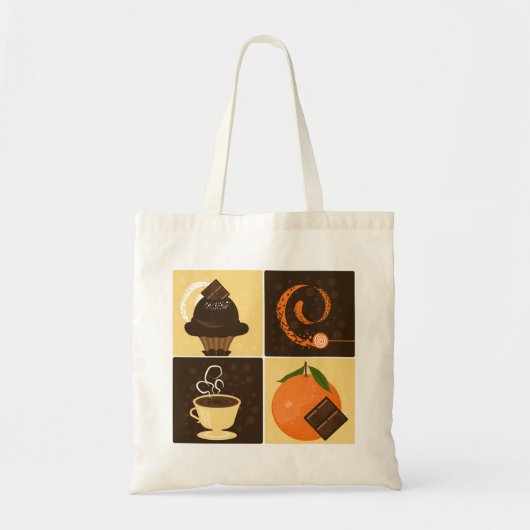 Sinaasappel Chocolade Tas (Voorkant)