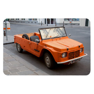 Sinaasappel Citroen Mehari Magneet
