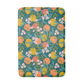  Sinaasappel & Citroenbloesempatroon Badmat (Voorkant Verticaal)