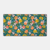  Sinaasappel & Citroenbloesempatroon Bureaumat (Voorkant)