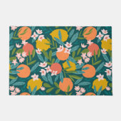Sinaasappel & Citroenbloesempatroon Deurmat (Voorkant)