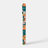 Sinaasappel & Citroenbloesempatroon iPhone 15 Case (Linkerkant)