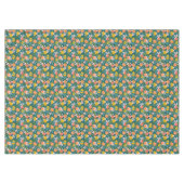  Sinaasappel & Citroenbloesempatroon Tafelkleed (Voorkant (Horizontaal))