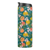  Sinaasappel & Citroenbloesempatroon Thermosbeker (Geroteerd rechts)