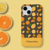 Sinaasappel & Citroenpatroon Case-Mate iPhone Case