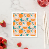 Sinaasappel citrus servet (Insitu)