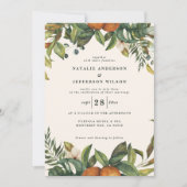 Sinaasappel citrus waterverf botanische moderne br (Voorkant)