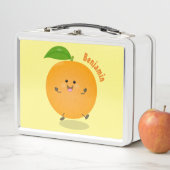 Sinaasappel citrusvruchten die met klauterdansen (In situ)