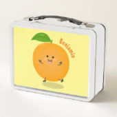 Sinaasappel citrusvruchten die met klauterdansen (Achterkant)