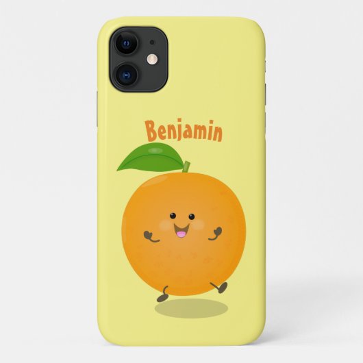 Sinaasappel citrusvruchten die met klauterdansen Case-Mate iPhone case (Achterkant)