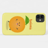 Sinaasappel citrusvruchten die met klauterdansen Case-Mate iPhone case (Achterkant (horizontaal))