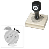 Sinaasappel citrusvruchten die met klauterdansen rubberstempel (Gestempeld)