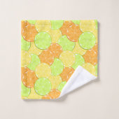 Sinaasappel citrusvruchten van citrusvruchten, sin bad handdoek (Wasdoekje)