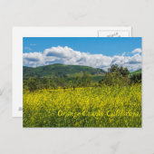 Sinaasappel County California Briefkaart (Voorkant / Achterkant)