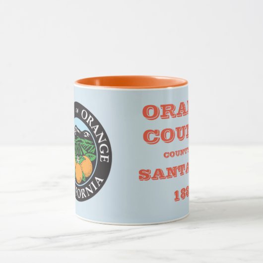 Sinaasappel County California Mok (Midden)