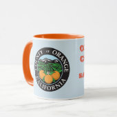 Sinaasappel County California Mok (Voorkant links)