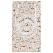 Sinaasappel & Cream Little Pumpkin Baby Gefelicite Klein Cadeauzakje (Voorkant)