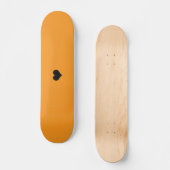Sinaasappel | Creëer Je Eigen Aangepaste Skateboar Persoonlijk Skateboard (Voorkant)