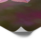 Sinaasappel Crested Rainbow Jay Fantasy Bird Poster (Hoek)
