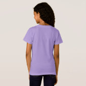 Sinaasappel Crested Rainbow Jay Fantasy Bird T-shirt (Achterkant volledig)