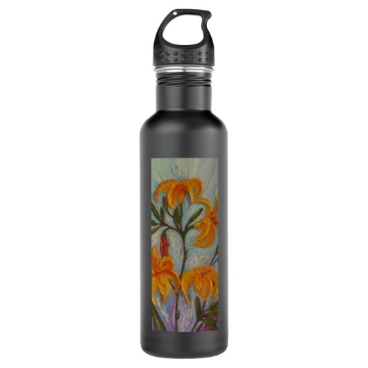 Sinaasappel Dag Lilies Fles (Voorkant)