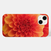 Sinaasappel Dahlia Case-Mate iPhone Case (Achterkant (horizontaal))