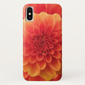 Sinaasappel Dahlia Case-Mate iPhone Case (Achterkant)