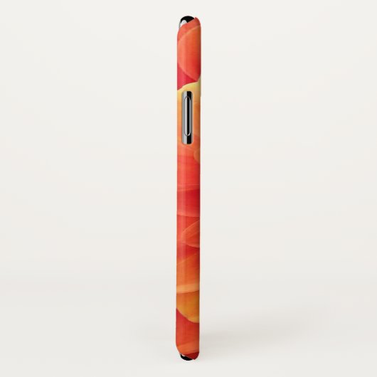 Sinaasappel Dahlia Case-Mate iPhone Case (Achterkant / rechts)