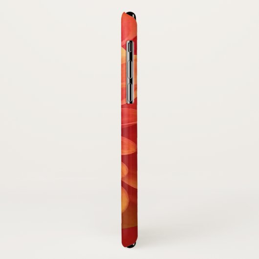 Sinaasappel Dahlia Case-Mate iPhone Case (Achterkant/links)