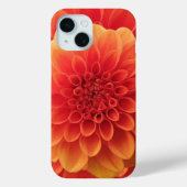 Sinaasappel Dahlia Case-Mate iPhone Case (Achterkant)