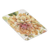 Sinaasappel Dahlia Magneet (Rechterzijde)