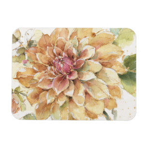 Sinaasappel Dahlia Magneet