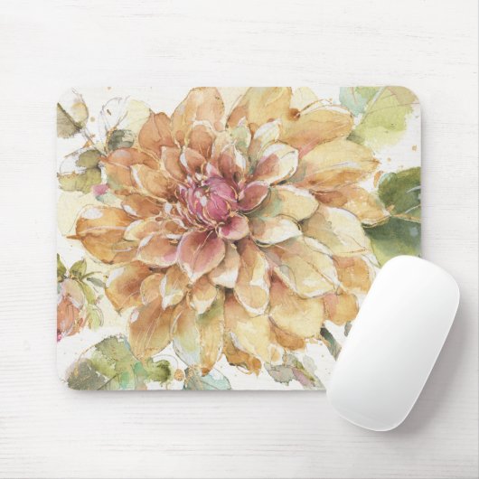 Sinaasappel Dahlia Muismat (Met muis)