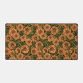 Sinaasappel Dahlia tuin Bureaumat (Voorkant)