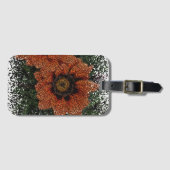 Sinaasappel Daisy Balls Bagagelabel (Voorkant (horizontaal))