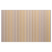 Sinaasappel, Dark Slate Blue & Tan Stripes Stof (Fat Quarter)
