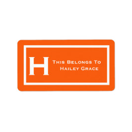 Sinaasappel Dit behoort tot de labels Camp School 