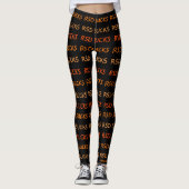 Sinaasappel/eenden...RSD Leggings (Voorkant)